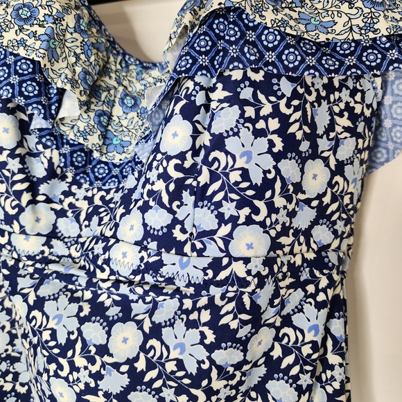 JESSICA SIMPSON Printed Off-The-Shoulder One Piece Swimsuit - Size 1X - NWT - Picture 5 of 6